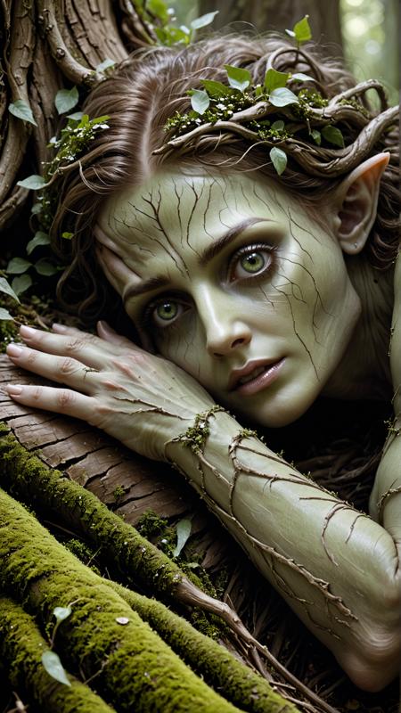 Dryad - Creature Concept - SDXL