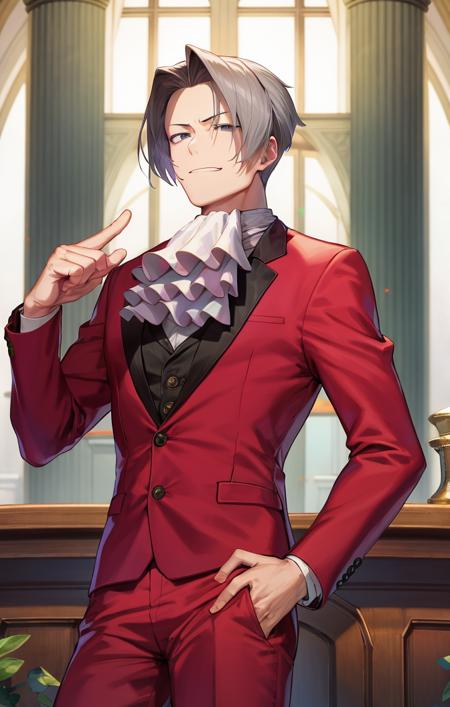 Miles Edgeworth (Ace Attorney Series)版本v0 (ID: 64296)