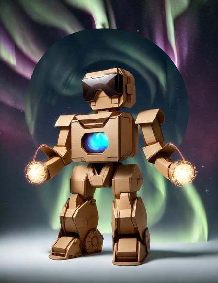 DonM - Cardboard Style [SD,SDXL,Pony]版本SD1.5 (ID: 668497)