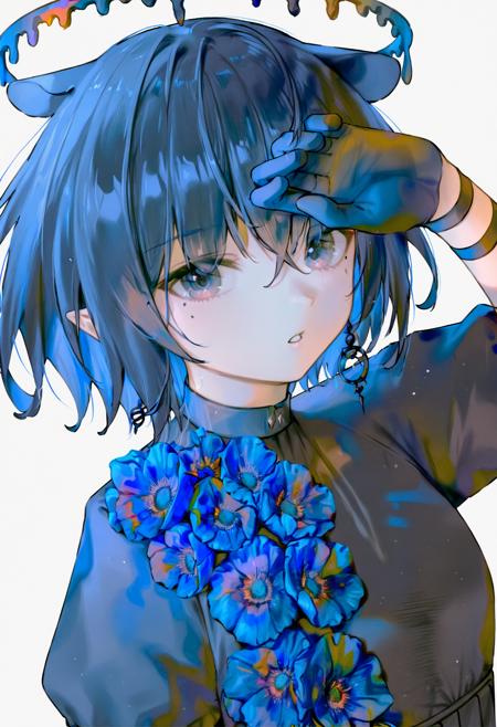 Ninomae Ina'nis meconopsis - PonyV6