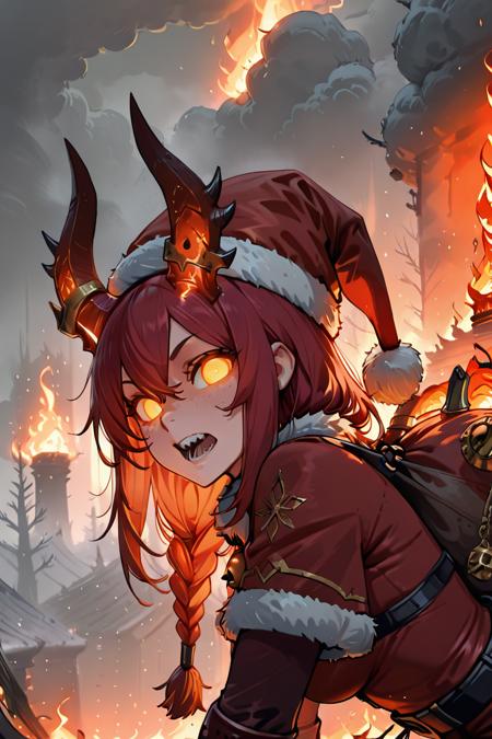 Khorne World: Demon World Morph (Warhammer 40K) [Illustrious & Pony & SD1.5]