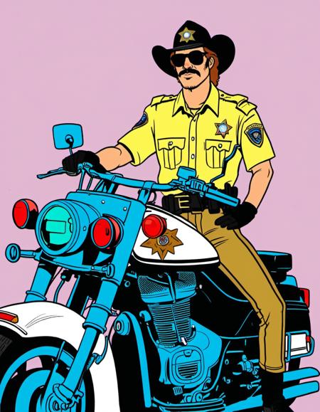 Vintage comic - Nathan Anderson Style - SDXL 1.0版本v1.0 (ID: 679959)