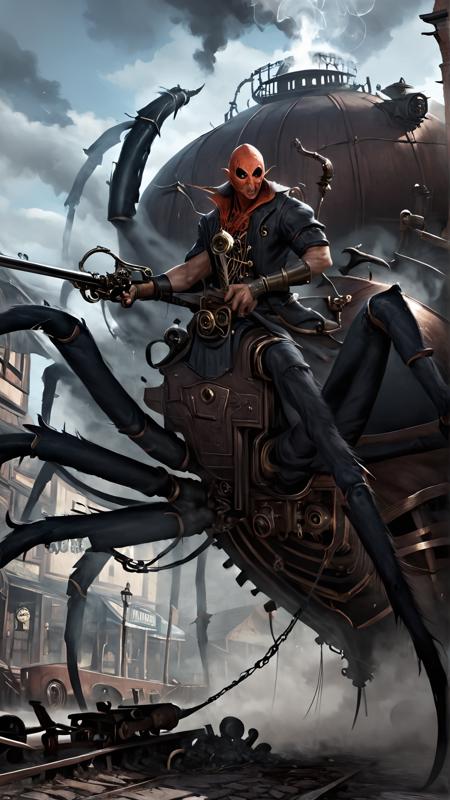 Arachnid - Creature Concept - SDXL