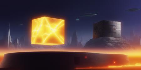 Levitating Cube