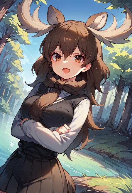 Moose (Kemono Friends) [Pony]版本V1 (ID: 787722)