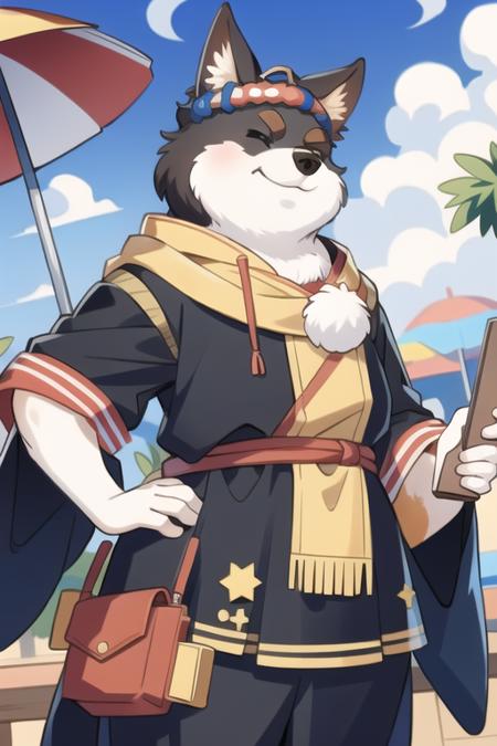 MahjongSoul/雀魂/じゃんたま Characters ( 23/11/24 Update : Kirara )版本Wanjirou (ID: 40381)