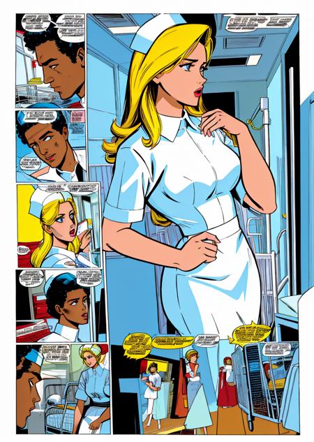 Nurse Comic Generator (EXTREMELY SILLY LoRA EXPERIMENT)