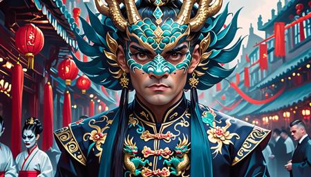 ?Lunar New Year Dragon Mask? (SDXL)