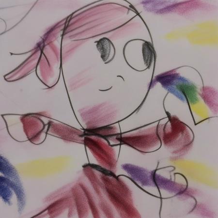 (Pony Diffusion XL) Cartoonish Children's drawings