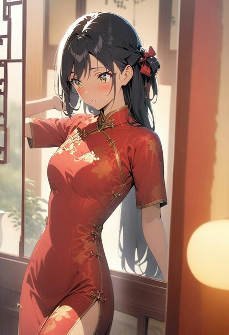 Anime Style Chinese Cheongsam Dress
