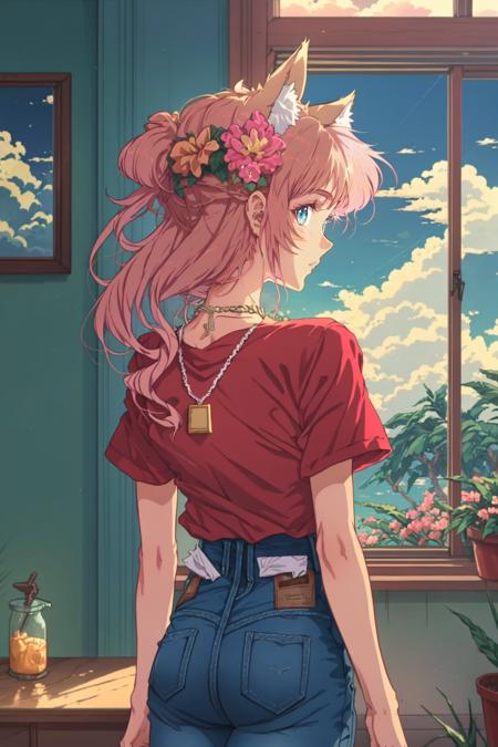 Retrowave Anime (Midjourney)
