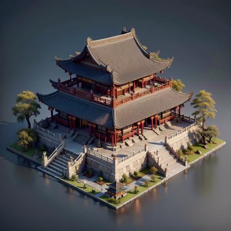 Isometric Chinese style Architecture LoRa版本v1.0 (ID: 67927)