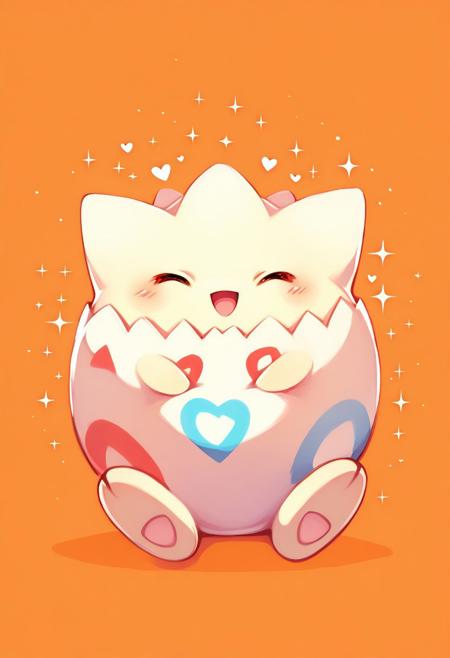 Togepi: Spike Ball | トゲピー (Pokemon)  (Pokedex #0175) [Pony & SD1.5]