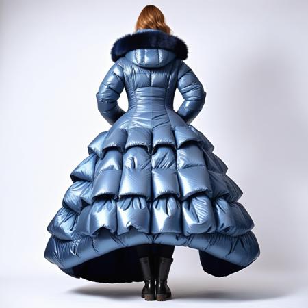 Bradnsammi blue down coat