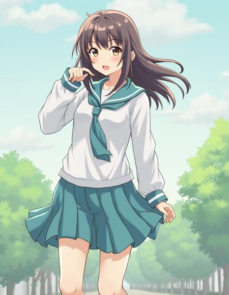 school uniform flux