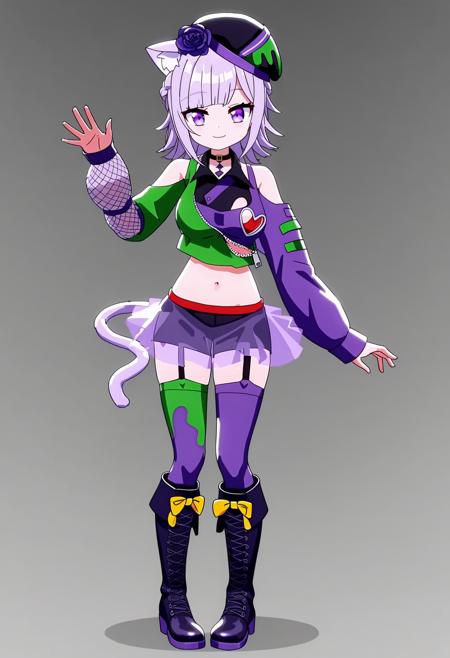 Nekomata Okayu - Hololive Gamers - Pony