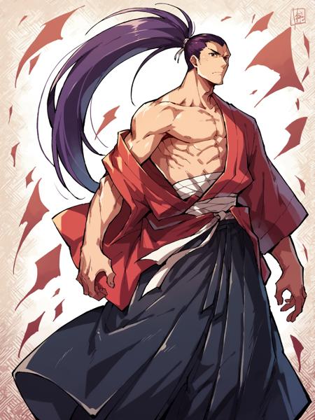 Genjuro Kibagami - Samurai Shodown - PDXL版本V1 (ID: 1004241)