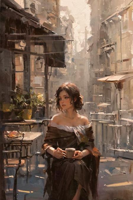 Oil painting(oil brush stroke) - 油画笔触版本v0612 (ID: 94277)