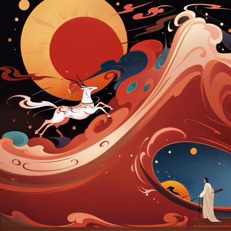 Chinese style illustration design (advanced)版本v1.0 (ID: 584967)