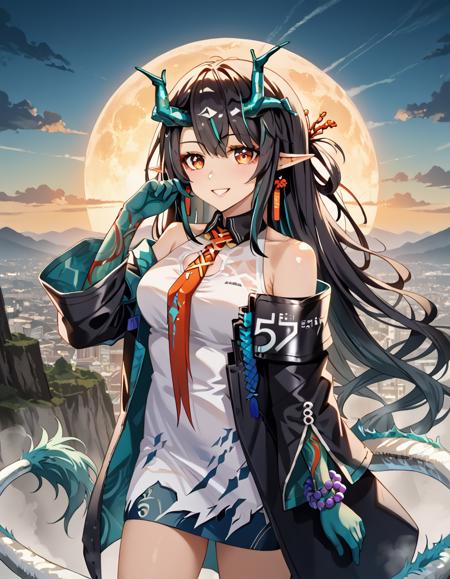 (Pony/IL)Dusk Arknights|アークナイツ|明日方舟 (2 outfits)