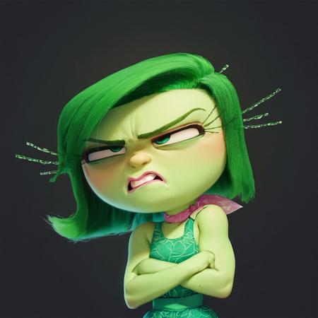 Disgust - Inside Out 2 (PonyXL)