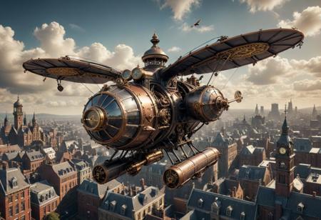 Dynamic Wildcard - steampunk aircraft unleashed
