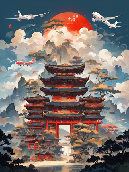 国潮风格插画 | Chinese National tide style