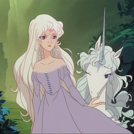 Lady Amalthea (The Last Unicorn) [PONY XL] bu UOC