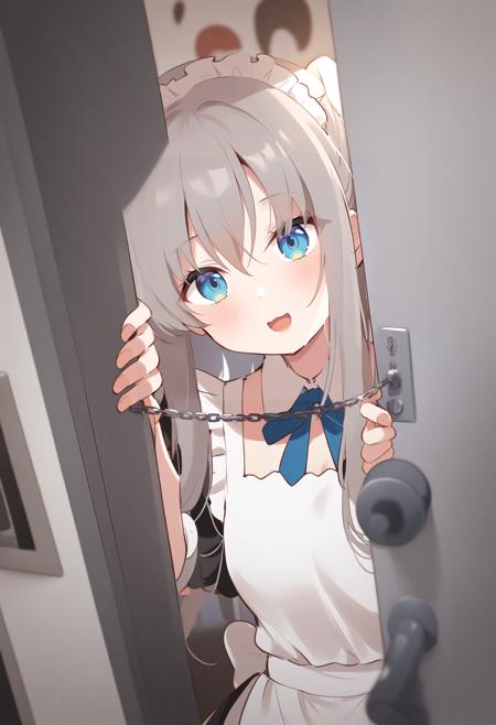 [SDXL&Pony] door chain / ドアチェーン