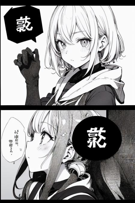 Manga style LoRA版本First Release (ID: 90980)