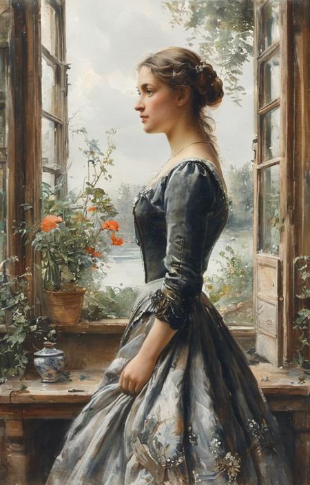 style of Adrianus Eversen [SDXL] 138