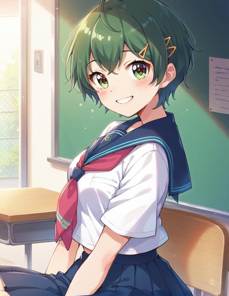 【SDXL】Wakaba Subaru 若葉昴/ Battle Girl High School バトルガール ハイスクール版本Pony (ID: 473124)