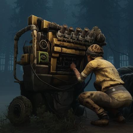 Dead by Daylight: working on a generator concept (Pony)