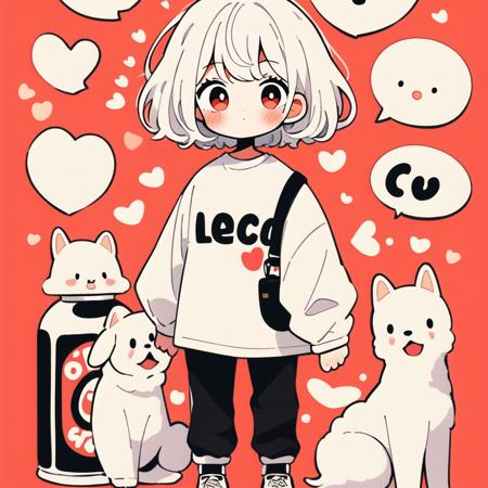 [Lah] Cute Social | SDXL & SD1.5