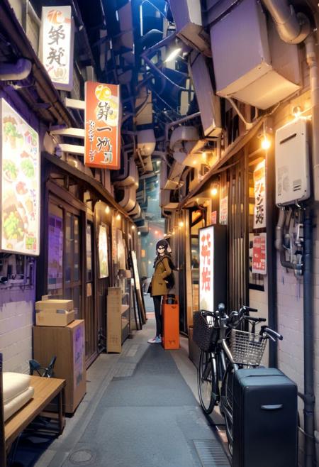 神戸のラーメン屋さんD2 Kobe Ramen Restaurant D2 SDXL
