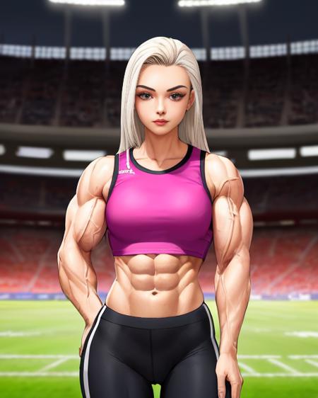 Muscular girls (and boys, probably)