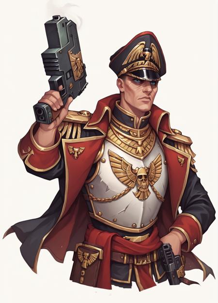 Warhammer 40000 Commissar (Pony XL)