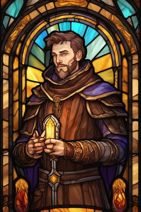 Stained Glass Portrait