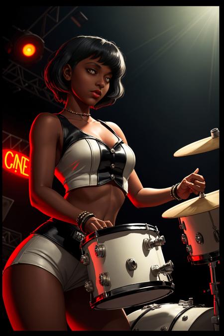 Blazen's girl Roxanne