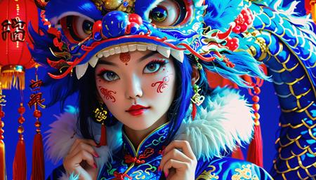 ?Lunar New Year Dragon Mask? (SDXL)版本?Lunar New Year Dragon Mask? (ID: 334264)