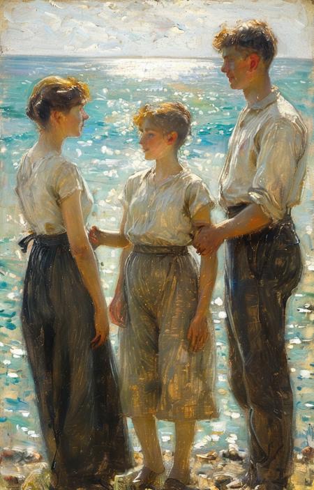 style of Henry Scott Tuke [SDXL] 239