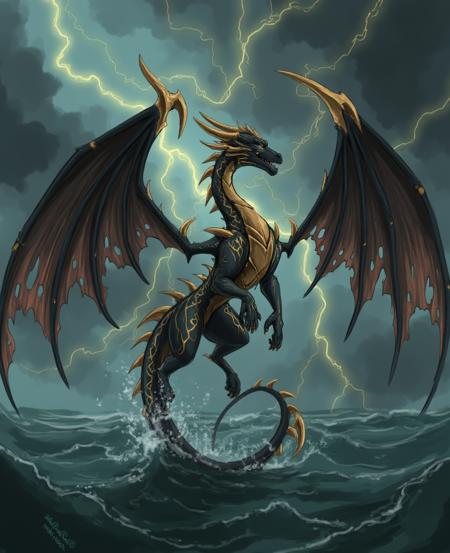 Dragon Dark Fantasy