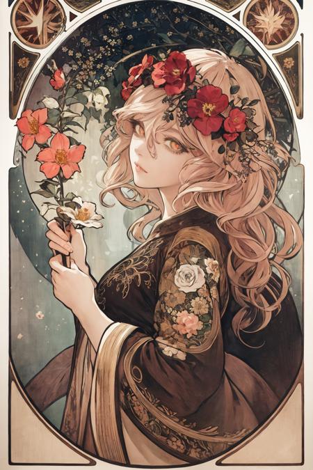 Alphonse Mucha Style