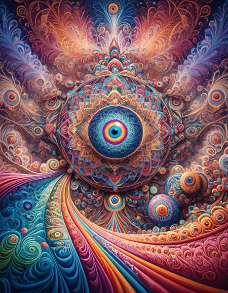 Psychedelic Artistic Style