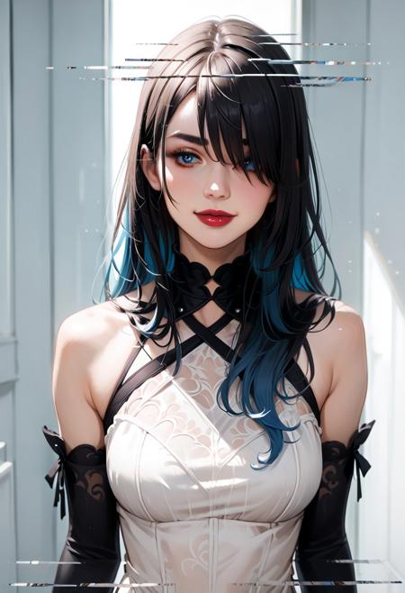 Display Glitch Lines Effect [PONY XL] by UOC版本v1.0 (ID: 877493)