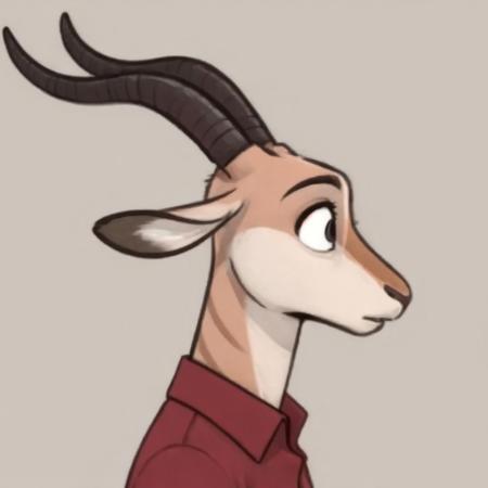 Bucky oryx-antlerson (Zootopia)