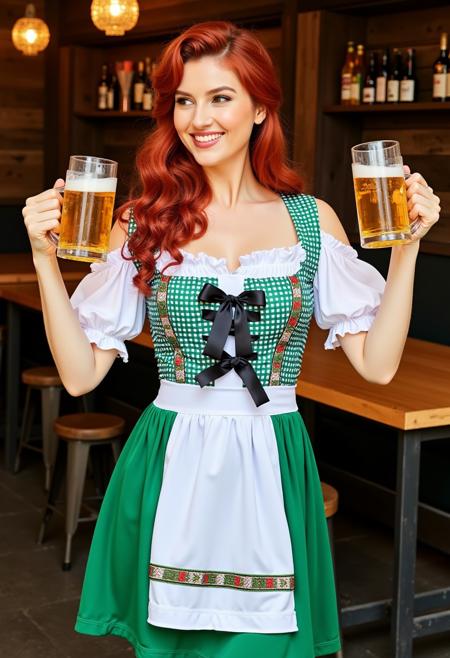 Bavarian Dirndl FLUX