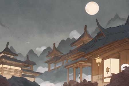 国风 | 水墨儿童绘本风格 children's book