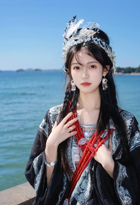 苗元素衣服SDXL|Hmong Elements costume