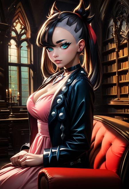 Dark Academia (Interior Space) [SDXL & Pony]